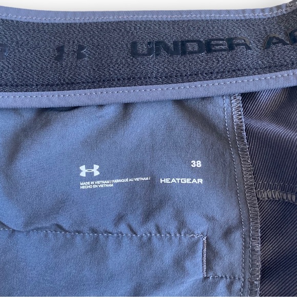 Under Armour Grey Men’s Performance Heatgear Sports Shorts 38 - Picture 5 of 12